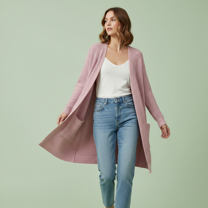 Cardigan Élégant Femme | Vêtement Polyvalent