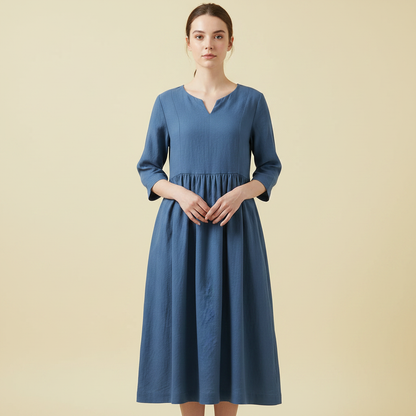 Robe Isabel | Robe Longue Femme Élégante et Confortable