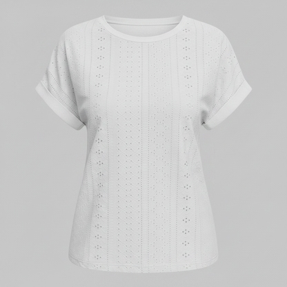 T Shirt Bella | T-shirt Décontracté Femme Blanc