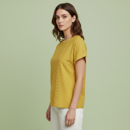 T Shirt Bella | T-shirt Décontracté Femme Blanc