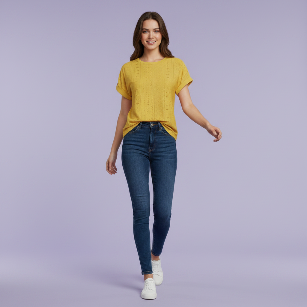 T Shirt Bella | T-shirt Décontracté Femme Blanc