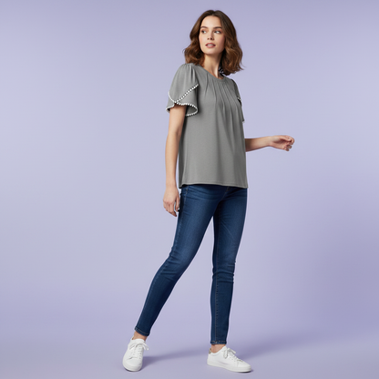 Blouse Confortable Femme | Chemisier Estival Léger