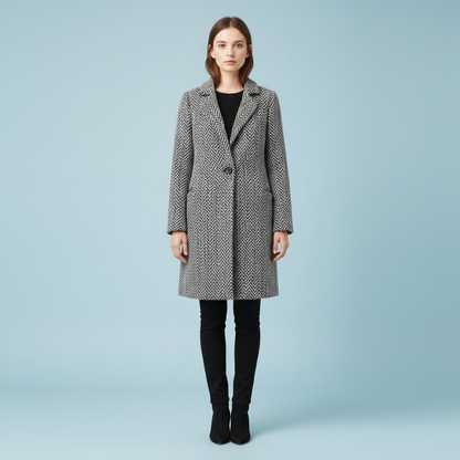 Manteau Long Femme Hiver en Laine Élégant | Vêtements Femme
