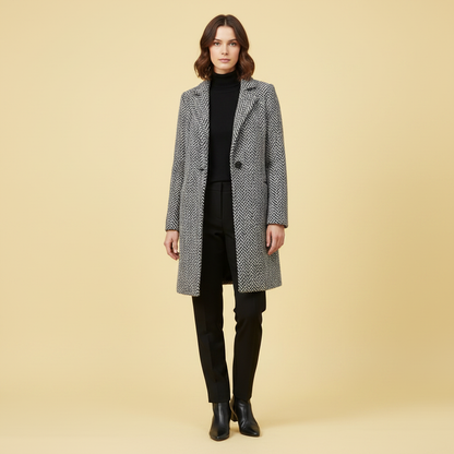Manteau Long Femme Hiver en Laine Élégant | Vêtements Femme
