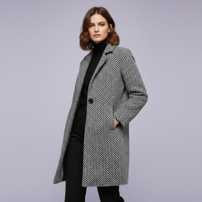 Manteau Long Femme Hiver en Laine Élégant | Vêtements Femme