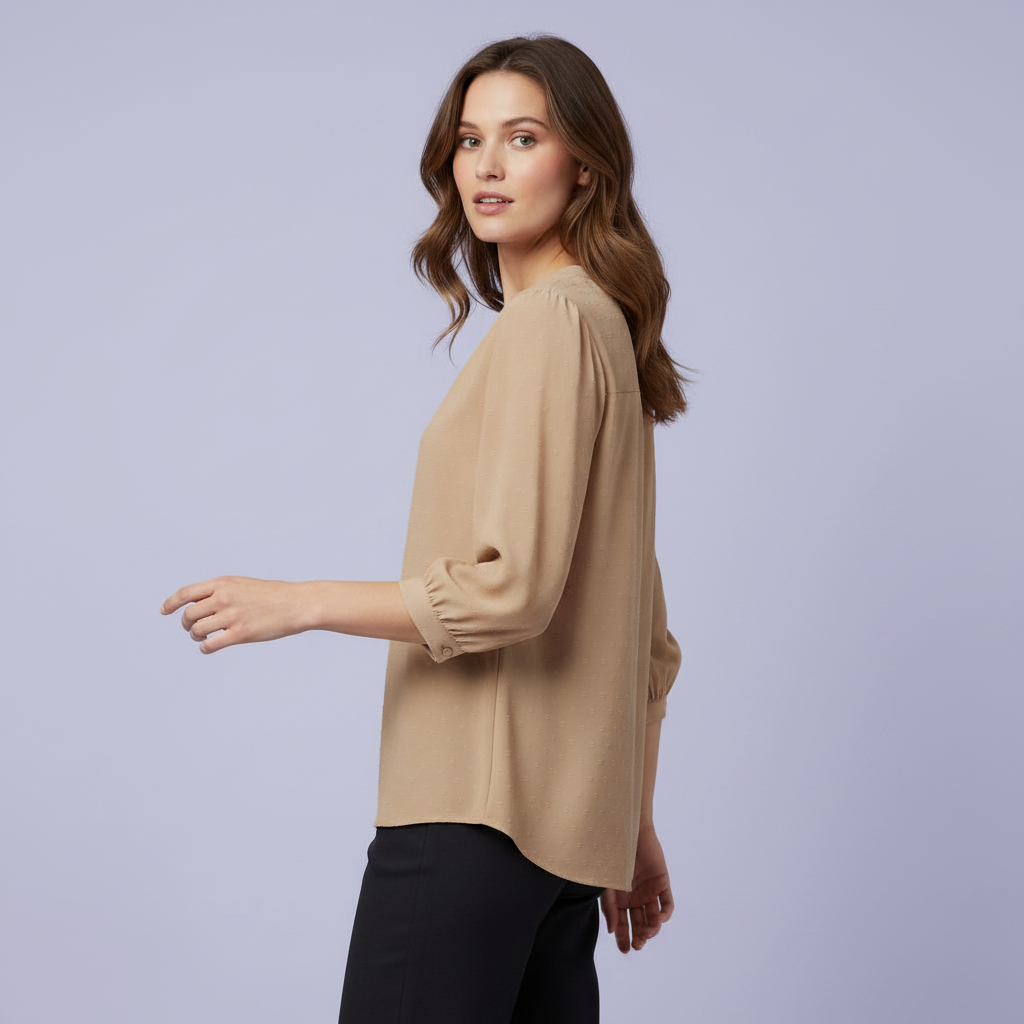 Chemisier Femme Patchwork Chic | Blouse Élégante