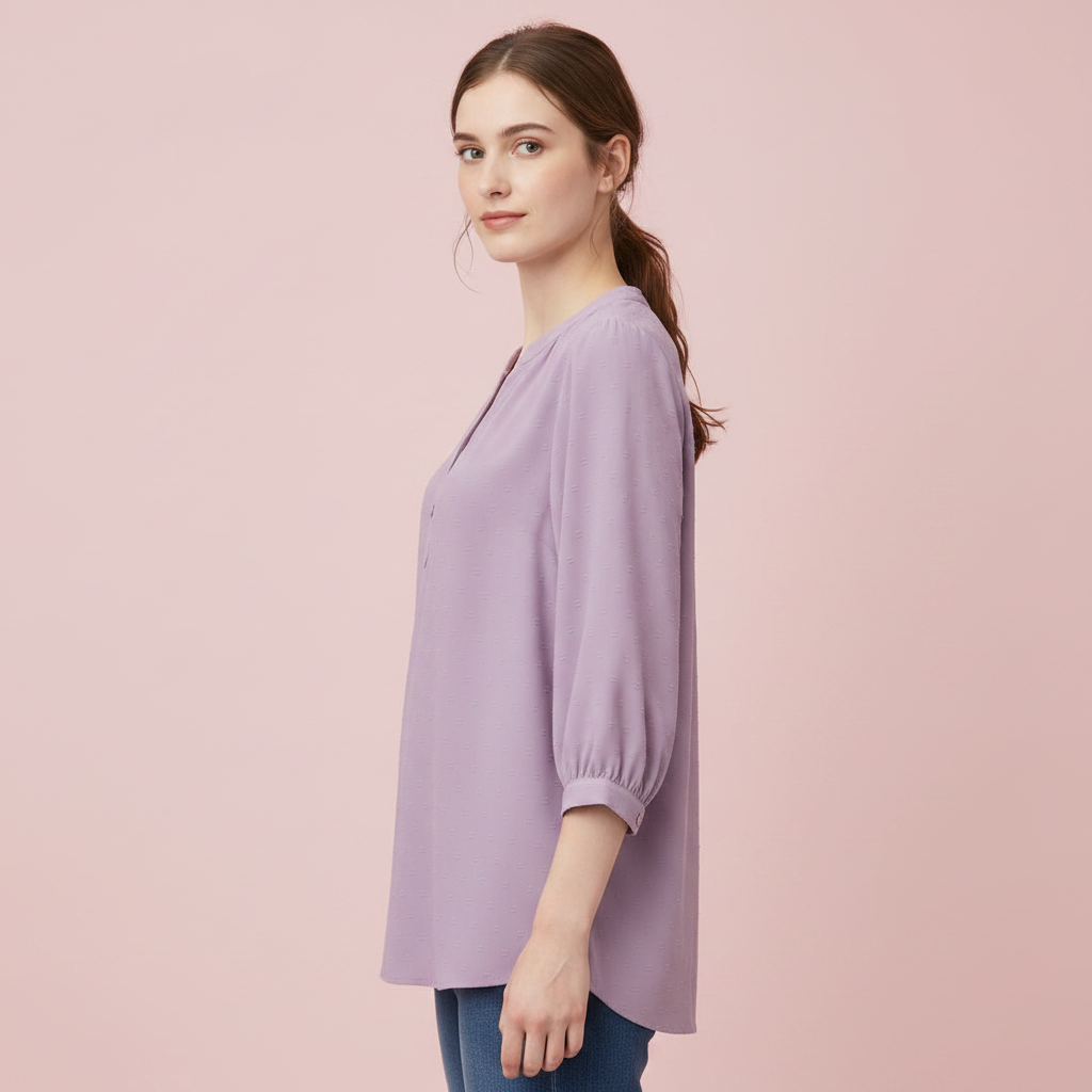 Chemisier Femme Patchwork Chic | Blouse Élégante