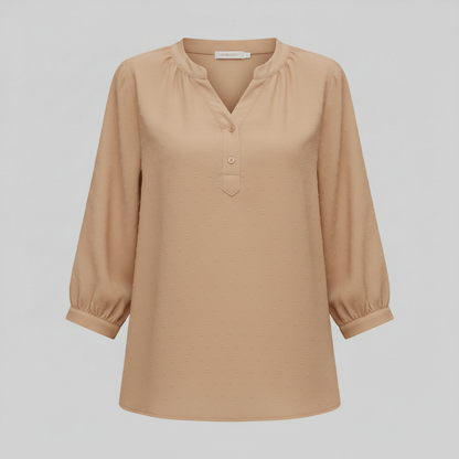 Chemisier Femme Patchwork Chic | Blouse Élégante