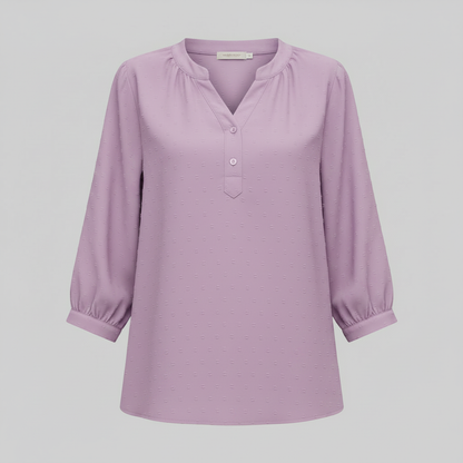 Chemisier Femme Patchwork Chic | Blouse Élégante