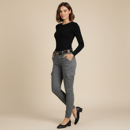 Pantalon Cargo Moderne Femme | Mode Urbaine