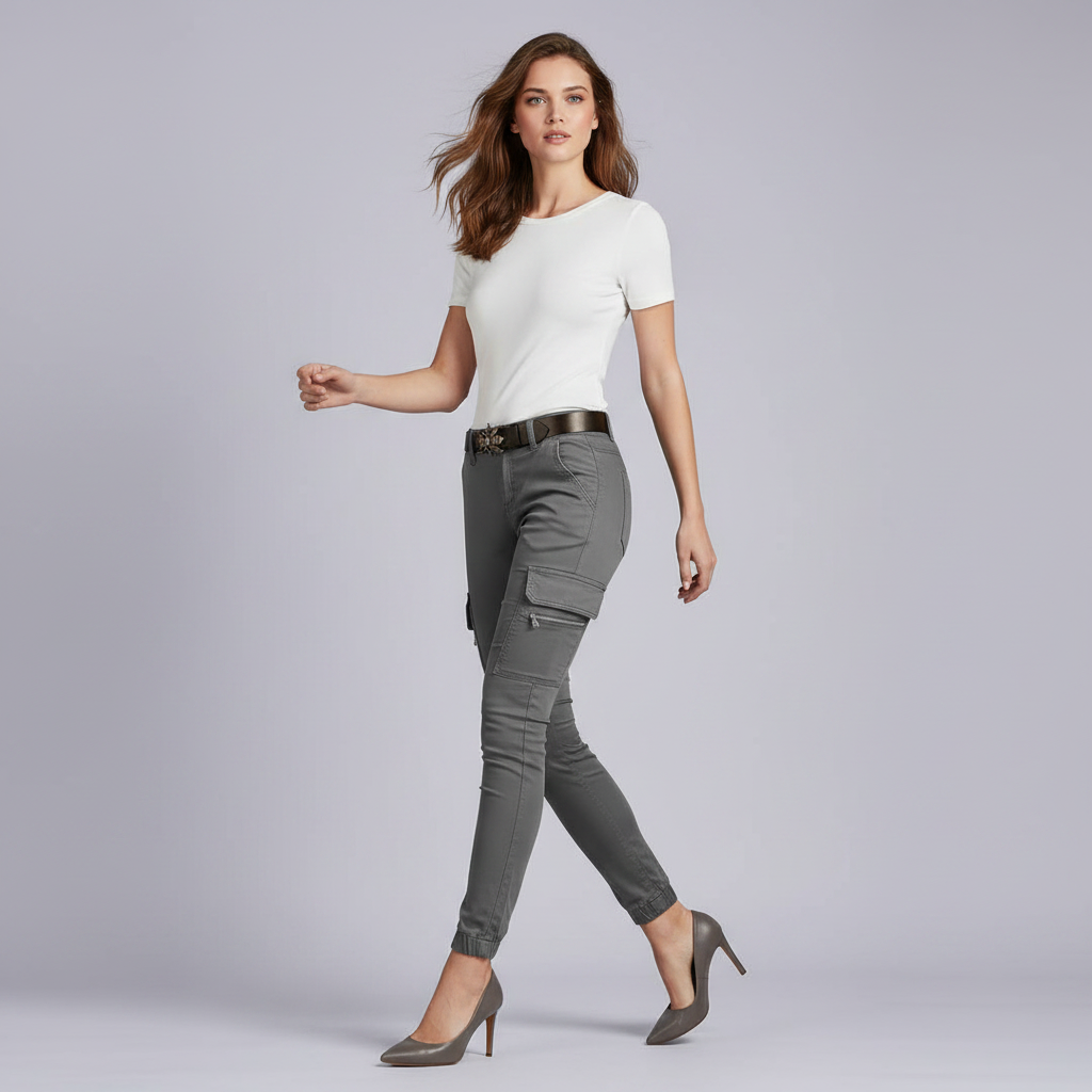Pantalon Cargo Moderne Femme | Mode Urbaine