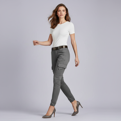 Pantalon Cargo Moderne Femme | Mode Urbaine