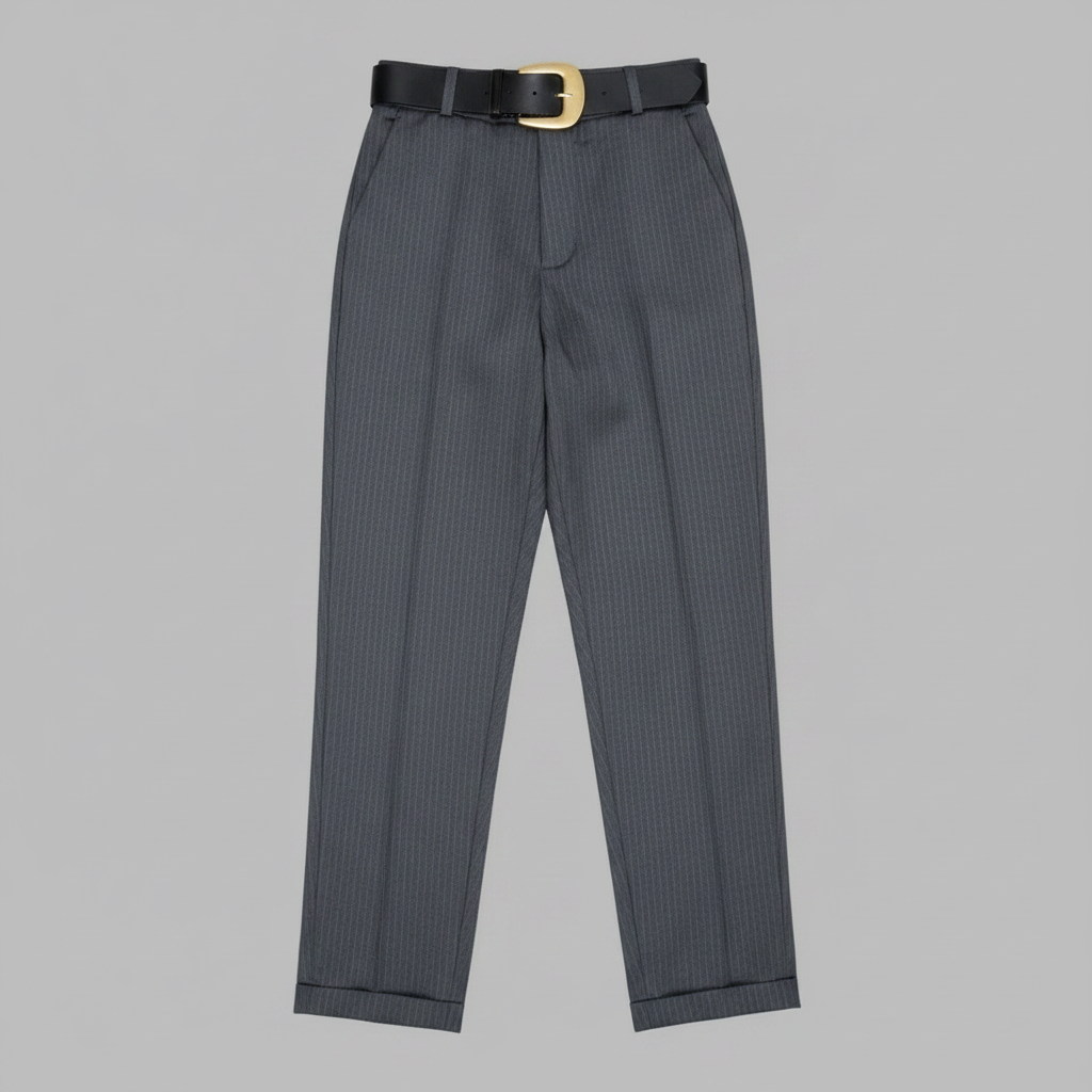Pantalon Élégant Femme | Pantalon de Bureau Taille Haute
