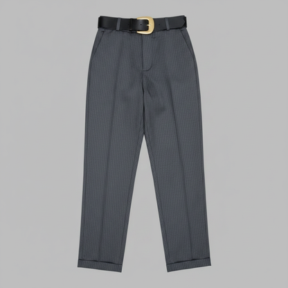 Pantalon Élégant Femme | Pantalon de Bureau Taille Haute