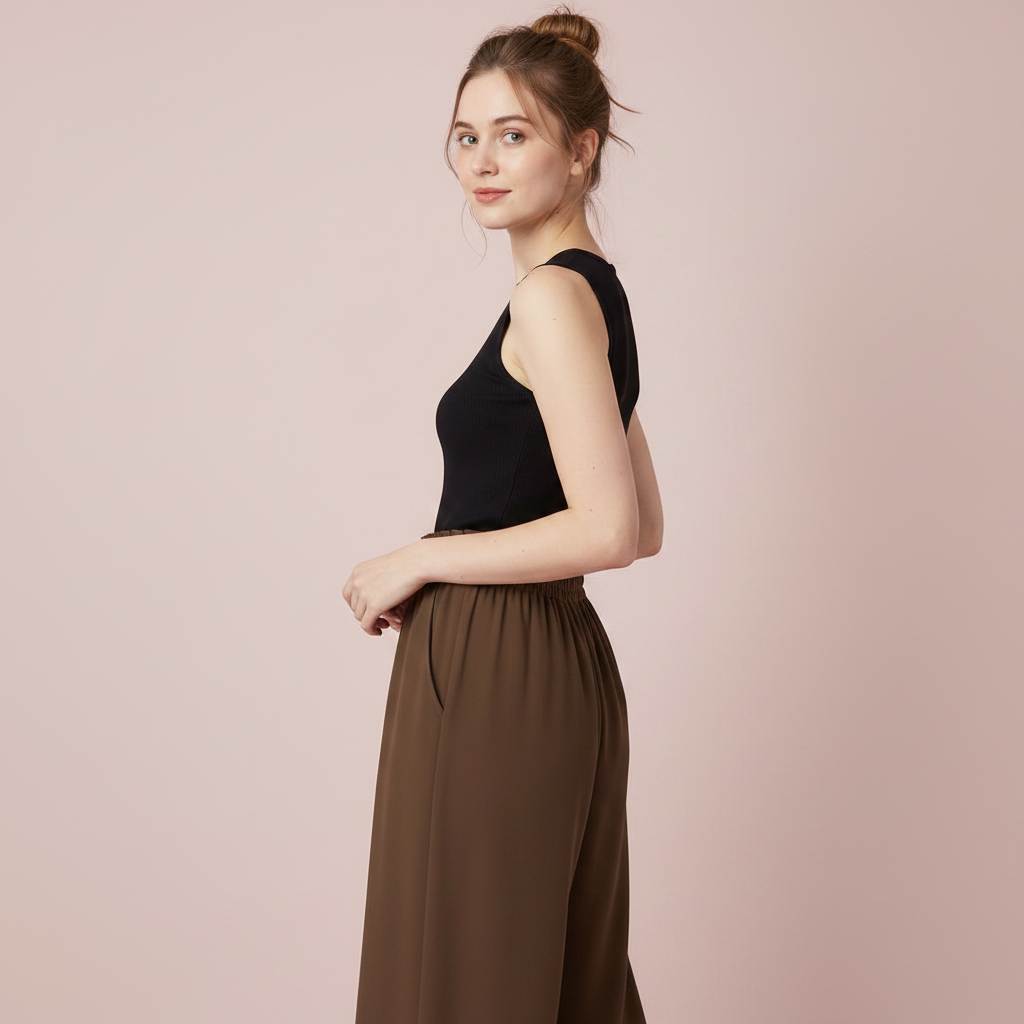 Pantalon de Loisirs Élégant | Vêtements Femme