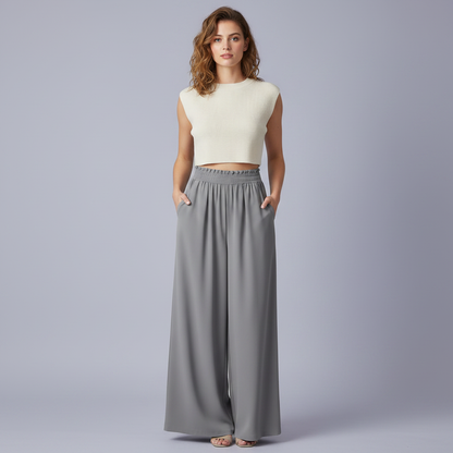 Pantalon de Loisirs Élégant | Vêtements Femme