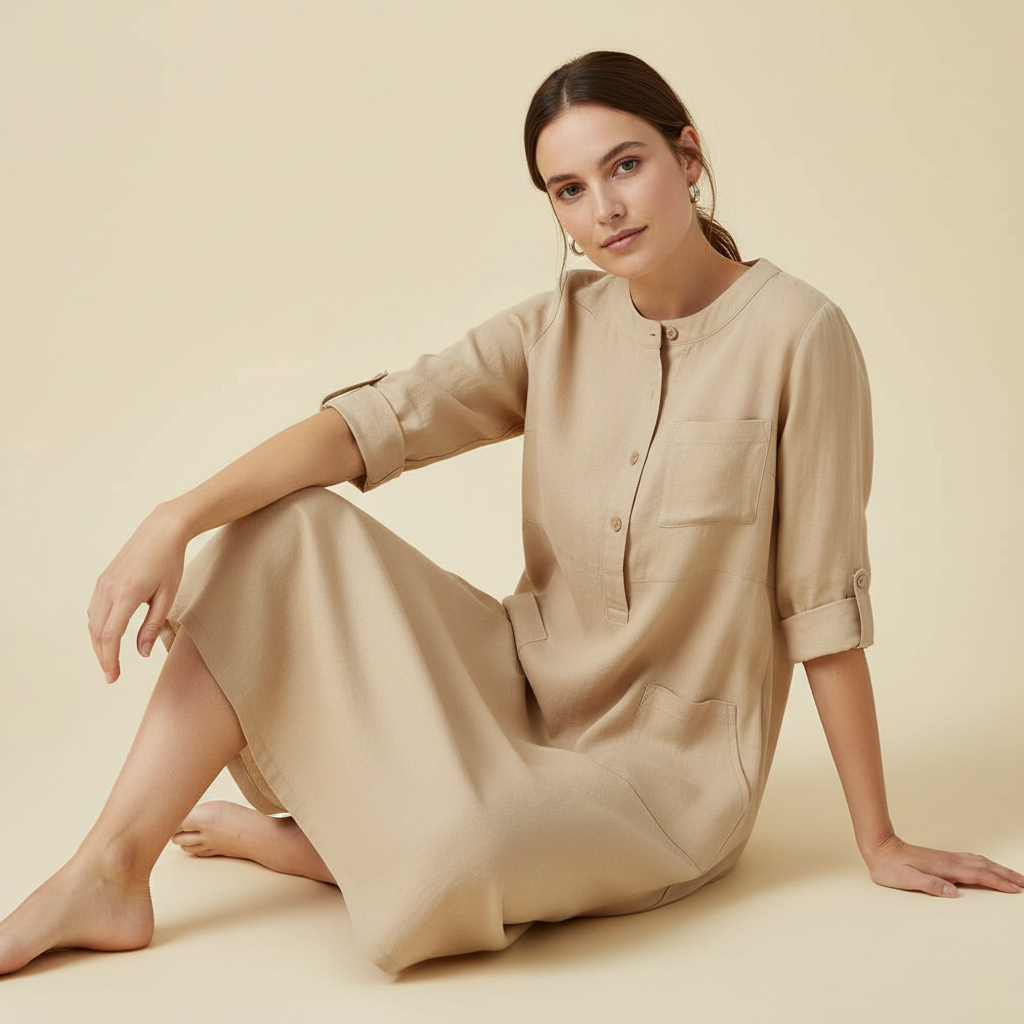 Robe Élégante Tina | Robe de Loisirs pour Femmes